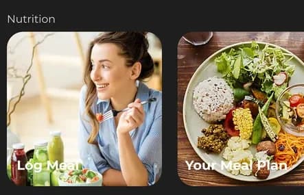 Bagian nutrisi di FWM: catat makanan dan rencana makan.